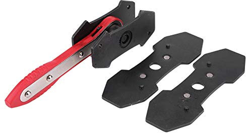 Cocoarm Rotating Brake Caliper Tool Ratcheting Caliper Spreader for Twin Quad Piston Disc Brake Repair – Universal Car Truck Brake Piston Spreader with 360 Degree Swing