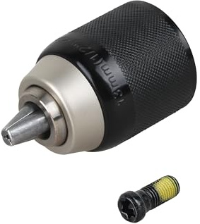 42-66-2706 42-66-1006 Keyless Drill Chuck for Milwau-kee 42-66-2706 42-66-1006 42-66-2707 2704-20 2804-20, 1/16-1/2 Clamping Capacity, 9/16-18 Mount (42-66-2706 with Screw)