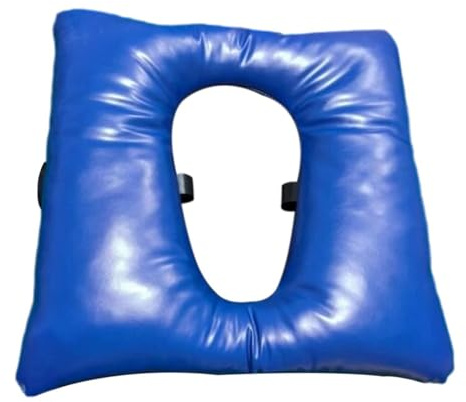 MagiDeal Cojín de asiento suave acolchado de la noche, cubierta de almohadilla de asientos, cojín de asiento de inodoro portátil impermeable para, Azul Profundo