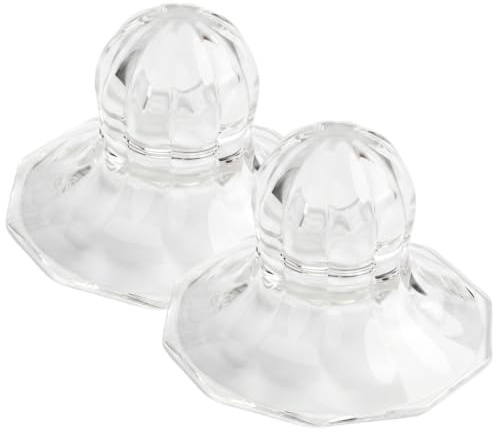 2-pack mjukt silikon amningsskydd för bröstvårta, genomskinliga skydd för bröstvårtor för omvårdnad
