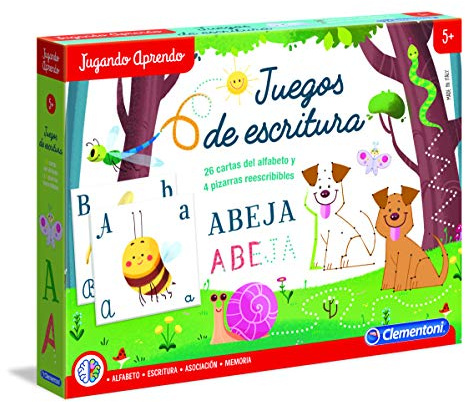 Clementoni-65599 - Juegos de Escritura - juego educativo a partir de 5 años