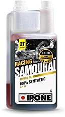 Huile IPONE 2 Temps Samouraï - 1 Litre Dirt bike Pit bike Mini moto