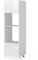 Vicco Armario para microondas R-Line, Blanco Alto Brillo/Blanco, 60 cm