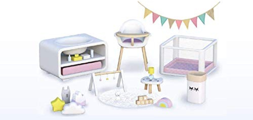 Mymy City - Set Muebles, habitación bebés para niños y niñas de 3 a 8 años (Famosa 700015355)