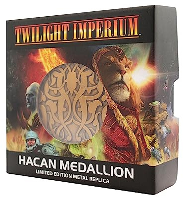 FaNaTtik Twilight Imperium begränsad utgåva medaljong, Metall