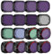 Freewell 16Pack Mega ND, ND/PL, CPL, UV, Snow Mist 1/4, Light Pollution Filters Compatible with Mini 4 Pro