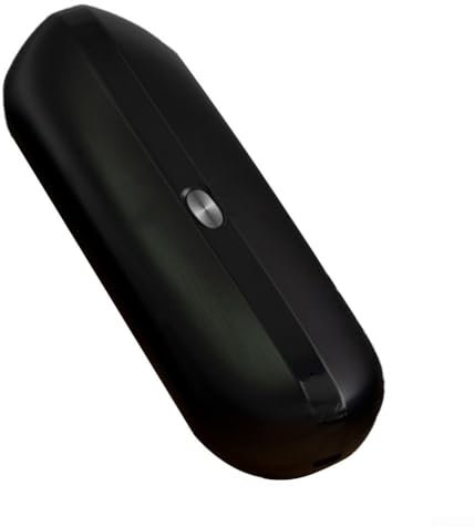 Abrelatas eléctrico con cortador de acero inoxidable para un uso seguro y eficiente (negro)