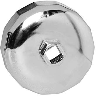 SaferCCTV Chiave per filtro olio, 84 mm, 14 scanalature, strumento di rimozione compatibile con motori diesel da 3,0 l