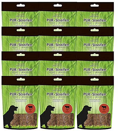 Schecker PUR Streifen Rind 12 x 100g