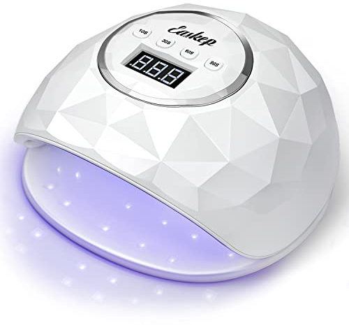 UV LED Nail Lamp, Easkep 86W Nail Dryer for Manicure/Pedicure,4 Timer Setting/Eyes Protection UV Lamp for Gel Nails Gel Nail Polish Curing Dryer for Home and Salon