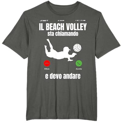 Beach Volley Divertente Giocatore Maglietta