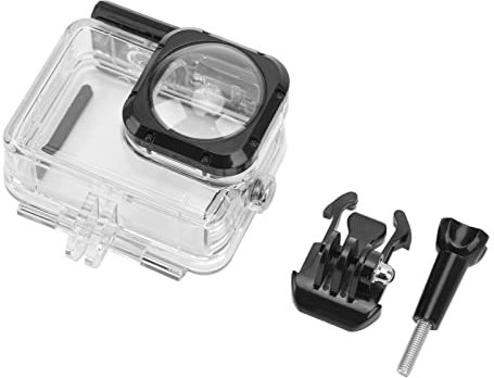 40m Waterproof Housing Case for10/9 Black Max Lens Mod Wide Angle Lens Action Camera (Black)