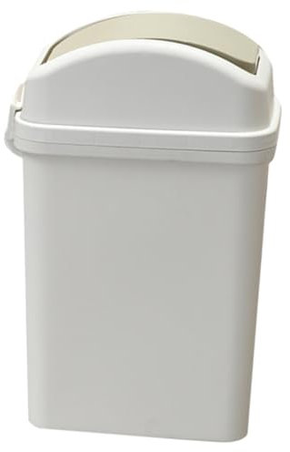 STOBAZA Cubo De De Tapa Papelera Para Cocina y Baño Diseño y Basurero Práctico Para y Reducidos