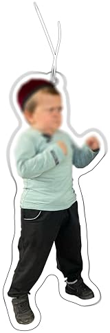 2x Duftbaum mit Fighter Motiv, lustiger Auto Duftspender - Duftbaum Set mit Lufterfrischer und Duftanhänger