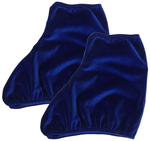 Toyvian Couvre-Bottes de Patinage à Glace Élastiques en Polyester Protection Portable pour Patins de Figure et Skateboards Usage Extérieur
