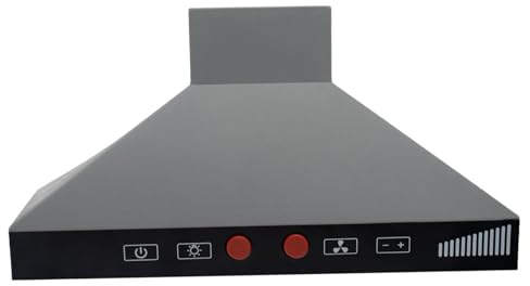 Sharplace Kinderküchenspielzeug, Dunstabzugshaube mit Licht, realistische Küchenhaube, Rollenspiel-Kochzubehör für