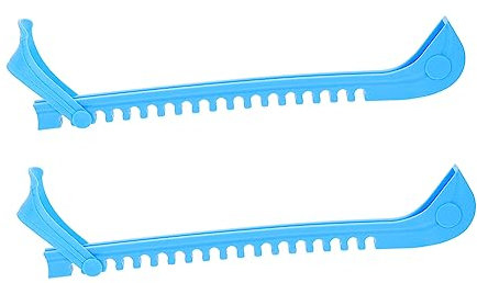 Kisangel Schlittschuhschoner Aus Hochwertigem Material Professioneller Kufenschutz Verschleißfeste Kufenabdeckungen Praktischer Schutz Für Schlittschuhkufen Schützt Vor Kratzern Und Verläng