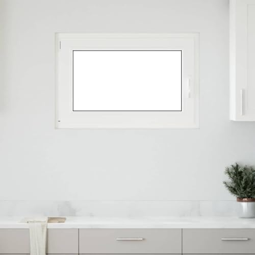 vidaXL Finestra Seminterrato RISOR 90x60 cm Anta Ribalta DIN Sinistra, Finestra di Uscita, Finestra della tramoggia, Finestra nel seminterrato