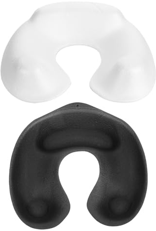 LALADEFIEE Plateau de Lavage de Cheveux Nuque Friseur Multifonction en Éponge Noir, Récipient pour Permanente pour Salon Coiffure et Usage à Domicile