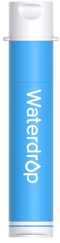 Waterdrop Water Filter Straw, Water Purifier Survival for Camping, Travel, Backpacking and Emergency Preparedness, Water Filtration System Survival, 1 Pack