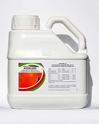 Bio A.L.T. Concime Liquido Specifico Fertilizzante con Azoto Fosforo Potassio per Agrumi Arance Limoni Migliora la Crescita di Colture in Giardino per Piante in Appartamento Esterno in Vaso (3 Litri)