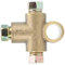 Te de freno en forma de T de 3 vías con 3 tuercas macho de unión corta M10 Tubo de 3/16 pulgadas 10 mm (paso de rosca) (Paquete de 3)