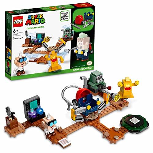 LEGO 71397 Super Mario Luigi’s Mansion™ Lab and Poltergust Expansion Set