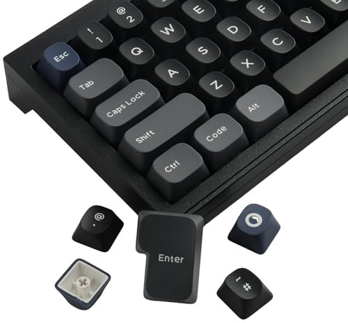JakeTsai Keycaps, 171 Keys YMK Profile Double Shot Keycaps Set with 2.75u, 3u, 6.25u and 7u Spacebar for Cherry Mx Switches ISO ANSI Layout Mechanical Keyboard