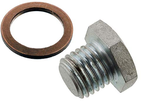 febi bilstein 171284 Ölablassschraube mit Dichtring, 1 Stück, Silber
