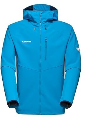 Mammut Ultimate Comfort So Hooded Jacket Men Ultimate Comfort (1 pièce), bleu glacier, M