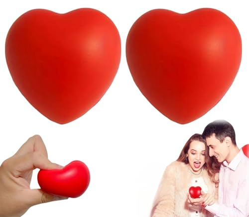 2PCS Gel Stress Relief Balls for Adults - Hand Exercise and Therapy