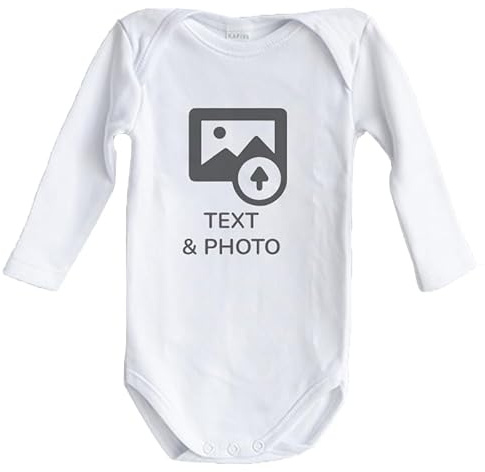Wanapix | Body Bebe Personalizado | Regalo Original Día del Padre | Body Papa | Cierre con corchetes | Manga Larga | Varias Tallas y Diseños