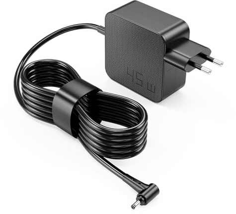 45W 33W Laddare för bärbar dator kompatibel med Asus ZenBook X540S X540L Q504U Q302L X553M Q200E C300S C300M Q200E Q502LA X200MA X541NA Vivobook X512 X512JA X512DA X515 F415E F415 F512J Nätadapter