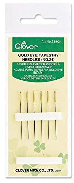 Clover Super Jumbo Tapestry Needle Set, Assorted, Gold