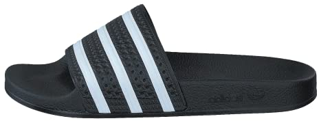 adidas Adilette, Chanclas Hombre, Negro Black White Black, 43 EU
