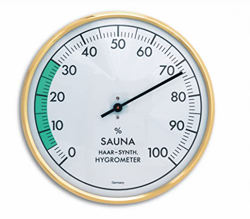 TFA 40.1012 Thermo-hygromètre pour sauna 16 cm (Import Allemagne)