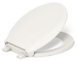 Kohler K-7316-96 Cachet Quick-Release Grip-Tight Round-Front Toilet Seat Biscut, Biscuit, not_Applicable