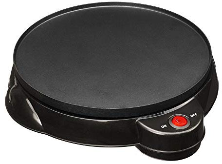 Crepe Makers Household Non-Stick Crepe Maker Pan Electric Pancake Cake Machine Frying Griddle Portable Kitchen Baking Tool +Turner