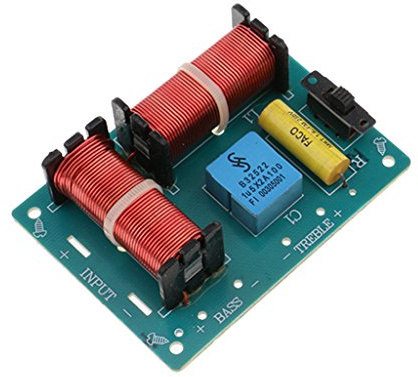 Leeadwaey 80 W höglåga 2-vägs HiFi-högtalare frekvensdelare crossover filter