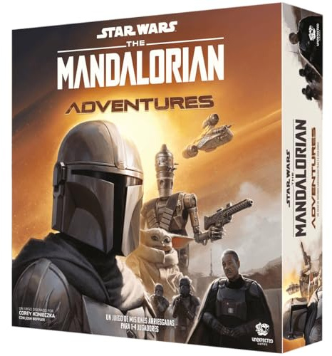 Asmodee The Mandalorian: Adventures, Juego de Mesa de Aventuras Cooperativo