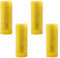 Tabanzhe 4PCS Texture Roller Sleeve-4 Inch Paint Roller Cover Set Sponge Brush Professional for Household Wall Painting Treatment(Yellow)