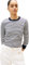 Tommy Hilfiger Damen Pullover Jersey Fine mit Rundhalsausschnitt, Mehrfarbig (Bretton Stripe Dark Night Navy), XS