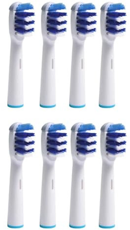 Ersatzbürstenköpfe, kompatibel mit Oralb Tri-Zone, 8 generische EB30-Bürstenköpfe für die meisten elektrischen Zahnbürsten von Oralb