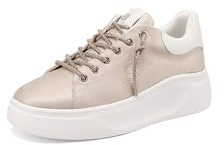 QUEEN HELENA Sneakers Platform con Strass Donna X34-10 (Oro, Sistema Taglie Calzature EU, Adulto, Donna, Numero, Media, 39)