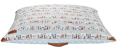 Pet Brands Cath Kidston Dog Mattress, Memory Foam Machine Washable Dog Pillow Bed - L80xW100xH17cm, Multi