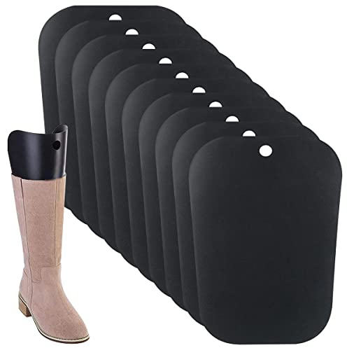 Tianher Boot Shoe Tree, 10 Pcs Reusable PVC Shoe Support for 12inch Long & Short Boots, Unisex