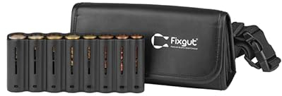 Fixgut® PU Leder Kellnerbörse mit Münzspender, Kellnertasche mit Euro-Münzsortierer und Tragegurt, ideal Geldbörse für Kiosk, Taxifahrer, Busfahrer, Kneipe, und Restaurant.