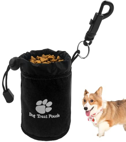 Sac de friandises de dressage pour chien – Support de friandises pour chiot, distributeur de nourriture, sac de dressage pour chien | Sac de dressage pour chien, accessoires de promenade pour chien, j