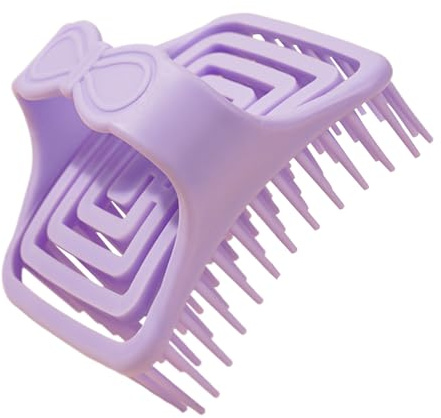 Hiemible Brosse Massante pour Cuir Chevelu à Picots Creux - Brosse À Shampooing Exfoliante Pour Douche Cheveux Et Cuir Chevelu | Accessoire de Bain Hygienique pour Soins Corporels - Cadeau pour