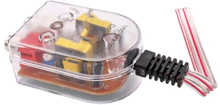 NUOBESTY 2pezzi Convertitori Frequenza Suono Auto Adattatori Audio Auto Per Conversione Stabile e Affidabile Accessori Per Impianti Stereo Automobilistici